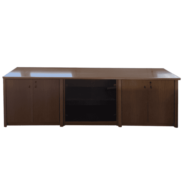 Contenitore in legno con tre scompartimenti